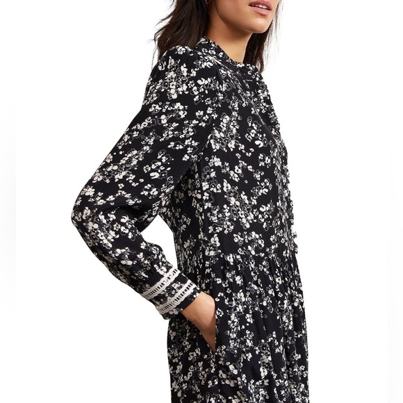 Hobbs London Limited Edition Victoria Printed Dress SZ 4 US 10 UK - Picture 5 of 9